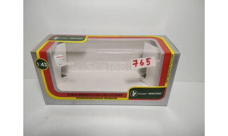 Коробка 765. Холдинг ’Инкотекс’. Саратов. Картон. Оригинал. 1:43., боксы, коробки, стеллажи для моделей, Агат/Моссар/Тантал