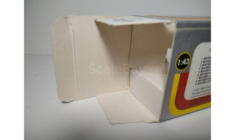Коробка 803. Холдинг ’Инкотекс’. Март 2010. Саратов. Картон. Оригинал. 1:43., боксы, коробки, стеллажи для моделей, Агат/Моссар/Тантал