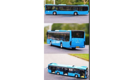 Масштабная модель автобуса КамАЗ НефАЗ 5299 1:43. ’Мосгортранс’. Металл., масштабная модель, scale43