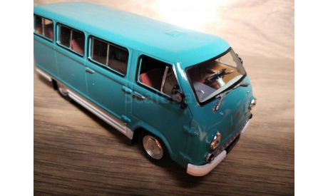 Масштабная модель автомобиля СССР - РАФ 977 ДМ. Доработан. 1:43., масштабная модель, Автолегенды СССР журнал от DeAgostini, scale43