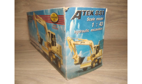 Коробка к модели экскаватора ЭО 4321. АТЕК. 1:43., боксы, коробки, стеллажи для моделей