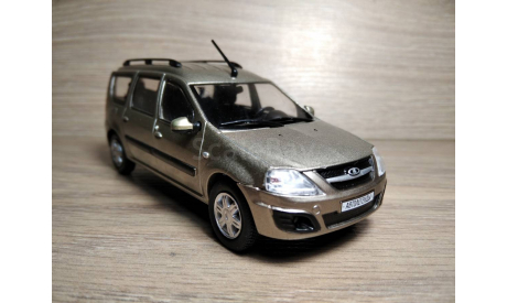 Масштабная модель автомобиля Лада ’Ларгус’. 1:43., масштабная модель, Деагостини., ВАЗ, scale43