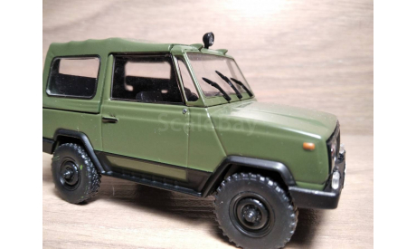 Масштабная модель автомобиля УАЗ 3171. № 175. Дефект. 1:43., масштабная модель, Автолегенды СССР журнал от DeAgostini, scale43