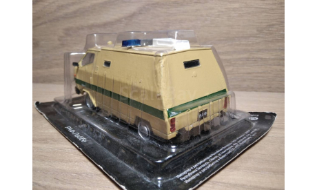Масштабная модель автомобиля РАФ ’ЛАББЕ’ Инкассация. 1:43. (24)., масштабная модель, Автомобиль на службе, журнал от Deagostini, scale43