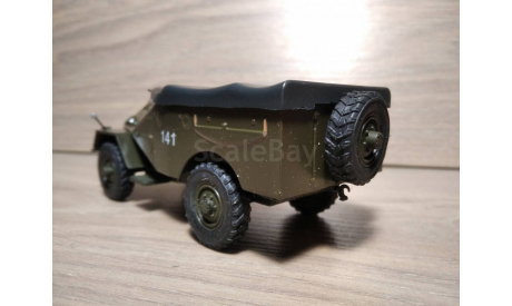 Масштабная модель автомобиля БТР-40. 1:43., масштабная модель, Автолегенды СССР журнал от DeAgostini, scale43