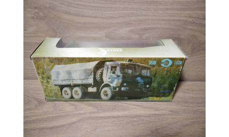Коробка к модели КАМАЗ 4310. № 1001. 1:43. Элекон. Картон., масштабная модель, scale43