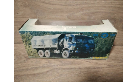 Коробка к модели КАМАЗ 4310. № 1002. 1:43. Элекон. Картон., масштабная модель, scale43