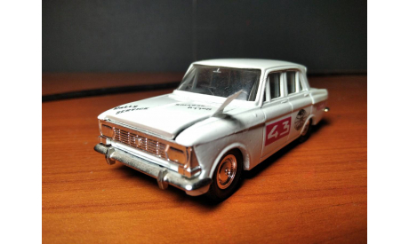 Масштабная модель автомобиля Москвич 412. № 26. Ралли. Саратов. 1:43. Состояние. (6)., масштабная модель, Агат/Моссар/Тантал, scale43