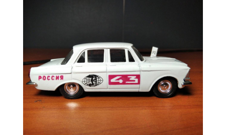 Масштабная модель автомобиля Москвич 412. № 26. Ралли. Саратов. 1:43. Состояние. (6)., масштабная модель, Агат/Моссар/Тантал, scale43
