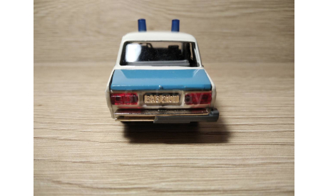 Масштабная модель автомобиля СССР - ВАЗ-2107 Жигули ГАИ. Агат. 1:43., масштабная модель, Агат/Моссар/Тантал, scale43