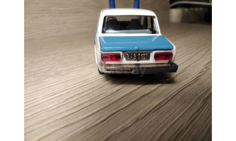 Масштабная модель автомобиля СССР - ВАЗ-2107 Жигули ГАИ. Агат. 1:43., масштабная модель, Агат/Моссар/Тантал, scale43