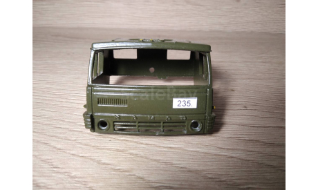 Кабина № 235 к масштабной модели автомобиля СССР - КамАЗ 43105. Оригинал. 1:43., запчасти для масштабных моделей, Элекон, scale43