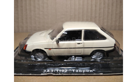 Масштабная модель автомобиля ЗАЗ 1102 ’Таврия’. 1:43. (26)., масштабная модель, Автолегенды СССР журнал от DeAgostini, scale43