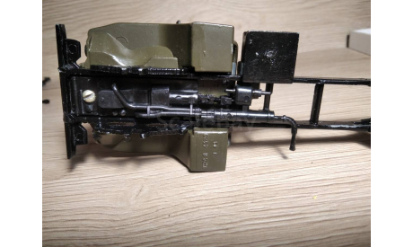 Масштабная модель автомобиля УРАЛ 4320. Шасси. ЭЛЕКОН. ТАТАРСТАН. 1:43., масштабная модель, scale43