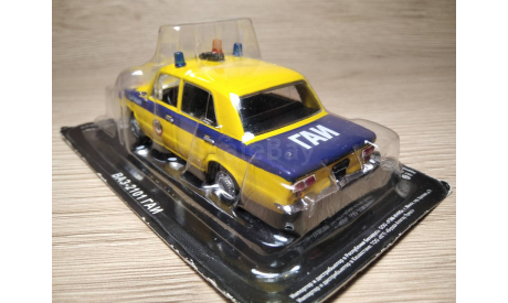 Масштабная модель автомобиля ВАЗ 2101 ’Жигули’, ’Лада’ ’ГАИ’. ’Милиция’. ’Патрульный’ АНС. 1:43., масштабная модель, Автомобиль на службе, журнал от Deagostini, scale43
