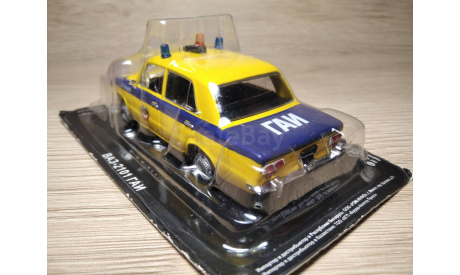 Масштабная модель автомобиля ВАЗ 2101 ’Жигули’, ’Лада’ ’ГАИ’. ’Милиция’. ’Патрульный’ АНС. 1:43., масштабная модель, Автомобиль на службе, журнал от Deagostini, scale43