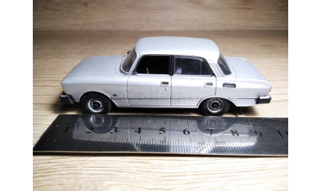 Масштабная модель автомобиля СССР - Москвич-2140 СЛ. 1:43., масштабная модель, Автолегенды СССР журнал от DeAgostini, scale43