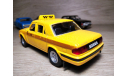 Масштабная модель автомобиля ГАЗ-31105 Волга. Такси. 1:43., масштабная модель, scale43