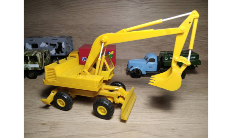 Масштабная модель экскаватора СССР - ЭО-4321. Атек. Киев. 1:43, масштабная модель, scale43