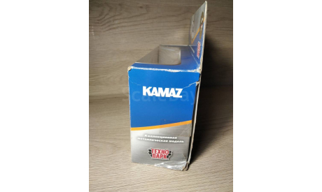 Коробка к масштабной модели автомобиля  КамАЗ ’Кран’. Технопарк., масштабная модель, scale0