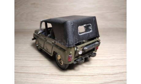 Масштабная модель автомобиля УАЗ 469. А 34.  Саратов. 1:43., масштабная модель, scale43, Агат/Моссар/Тантал