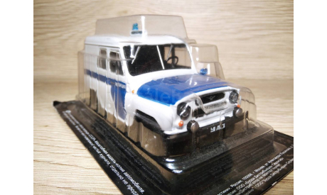 Масштабная модель автомобиля СССР - УАЗ-469. МИЛИЦИЯ. 1:43., масштабная модель, 1/43