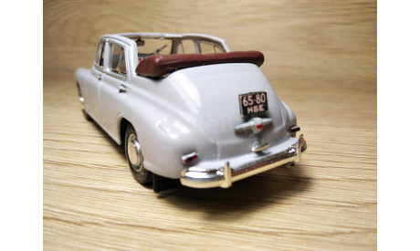 Масштабная модель автомобиля ’Победа’.  Кабриолет. Деагостини. 1:43., масштабная модель, Автолегенды СССР журнал от DeAgostini, scale43, ГАЗ