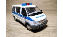 Масштабная модель автомобиля Газель.  Милиция. 1:50. (26)., масштабная модель, Bauer/Cararama/Hongwell, scale50