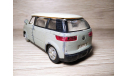 Масштабная модель автомобиля Volkswagen Microbus., масштабная модель, Welly, scale0