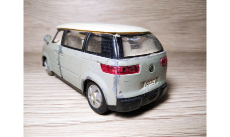 Масштабная модель автомобиля Volkswagen Microbus., масштабная модель, Welly, scale0