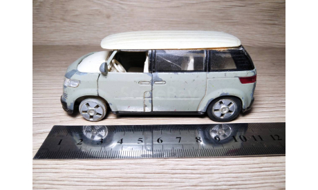 Масштабная модель автомобиля Volkswagen Microbus., масштабная модель, Welly, scale0