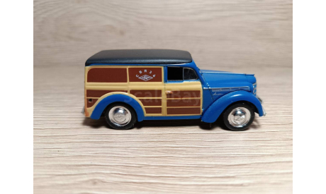 Масштабная модель автомобиля СССР - Москвич-420-422 Почта. 1:43., масштабная модель, Автомобиль на службе, журнал от Deagostini, scale43