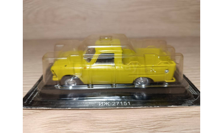 Масштабная модель автомобиля СССР - ИЖ-27151. Дефект. 1:43. (4)., масштабная модель, Автолегенды СССР журнал от DeAgostini, scale43