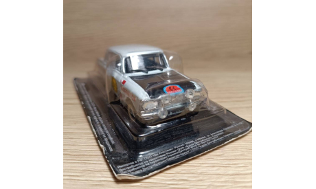 Масштабная модель автомобиля СССР - Москвич-412 ’Тур Европы-71’. 1:43. (141)., масштабная модель, Автолегенды СССР журнал от DeAgostini, 1/43