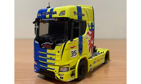 модель грузовика Scania S semitrailer, масштабная модель, Eligor, scale43