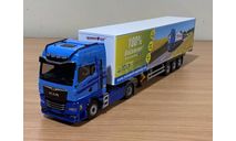 модель грузовика MAN TGX GX фургон, масштабная модель, Eligor, scale43