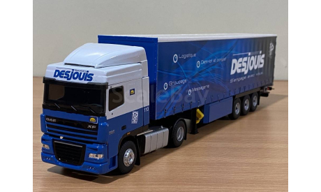 модель грузовика DAF XF105 space cab, масштабная модель, Eligor, scale43