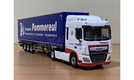 модель грузовика DAF XF 106 штора, масштабная модель, Eligor, scale43