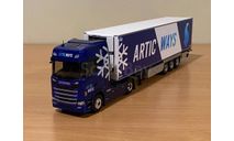 модель грузовика Scania S Frigo, масштабная модель, Eligor, scale43