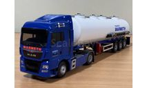 Модель грузовика MAN TGX цистерна, масштабная модель, Eligor, scale43