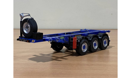 модель полуприцепа контейнеровоза Грюнвальд, масштабная модель, scale43