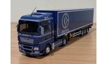 модель грузовика MAN TGX XXL фургон, масштабная модель, scale43, Eligor