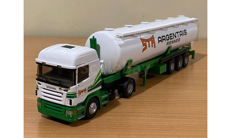 модель грузовика Scania R Silo, масштабная модель, Eligor, scale43