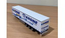 модель полуприцепа Krone штора Minichamps, масштабная модель, scale43