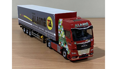 модель грузовика MAN TGX GX штора, масштабная модель, Eligor, scale43