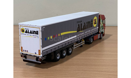 модель грузовика MAN TGX GX штора, масштабная модель, Eligor, scale43