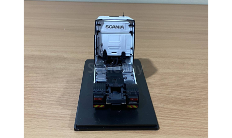 модель грузовика Scania S500 белый, масштабная модель, 1:43, 1/43, Eligor