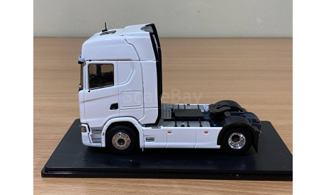 модель грузовика Scania S500 белый, масштабная модель, 1:43, 1/43, Eligor