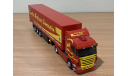 модель грузовика Scania R штора красный, масштабная модель, 1:43, 1/43, Eligor