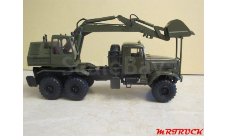 модель грузовика КрАЗ, масштабная модель, 1:43, 1/43, Riddik Аист
